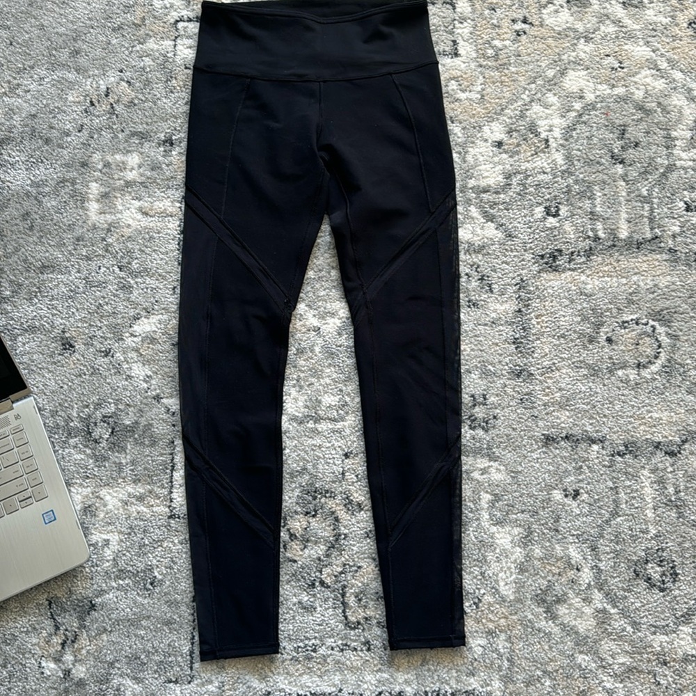 Ivivva by Lululemon Legging with Mesh Cutouts